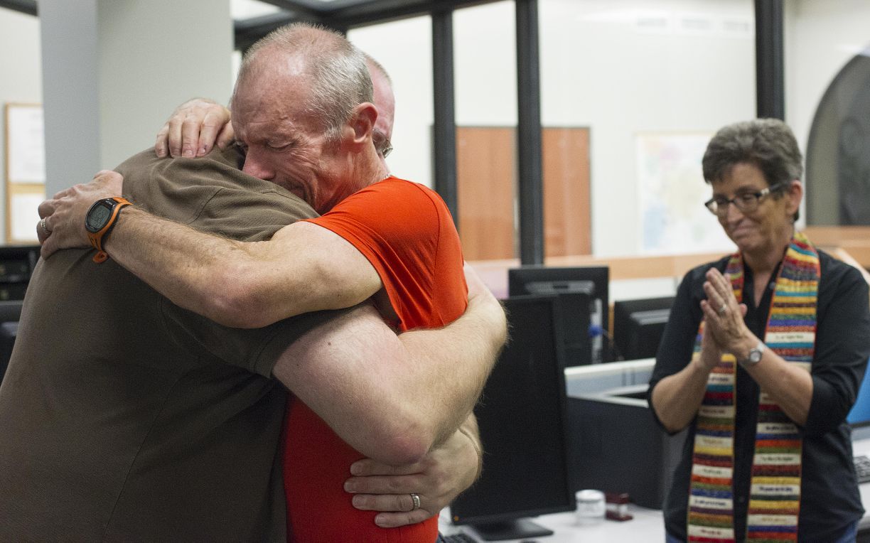 First same-sex weddings in Greensboro